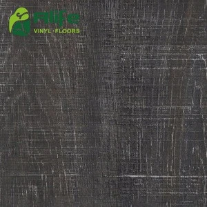 5.5mm office and home anti-slip soundproof cork padding click wpc vinyl flooring