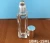 Import 5ml 10ml 15ml Square shape crystal essential oil glass roller bottle from China