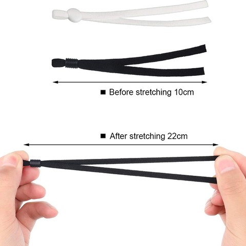 5mm elastic band ear loop 5mm flat ear rope