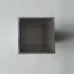 6000 series 25*25 Extrusion Aluminum Profile pipe for windows and doors