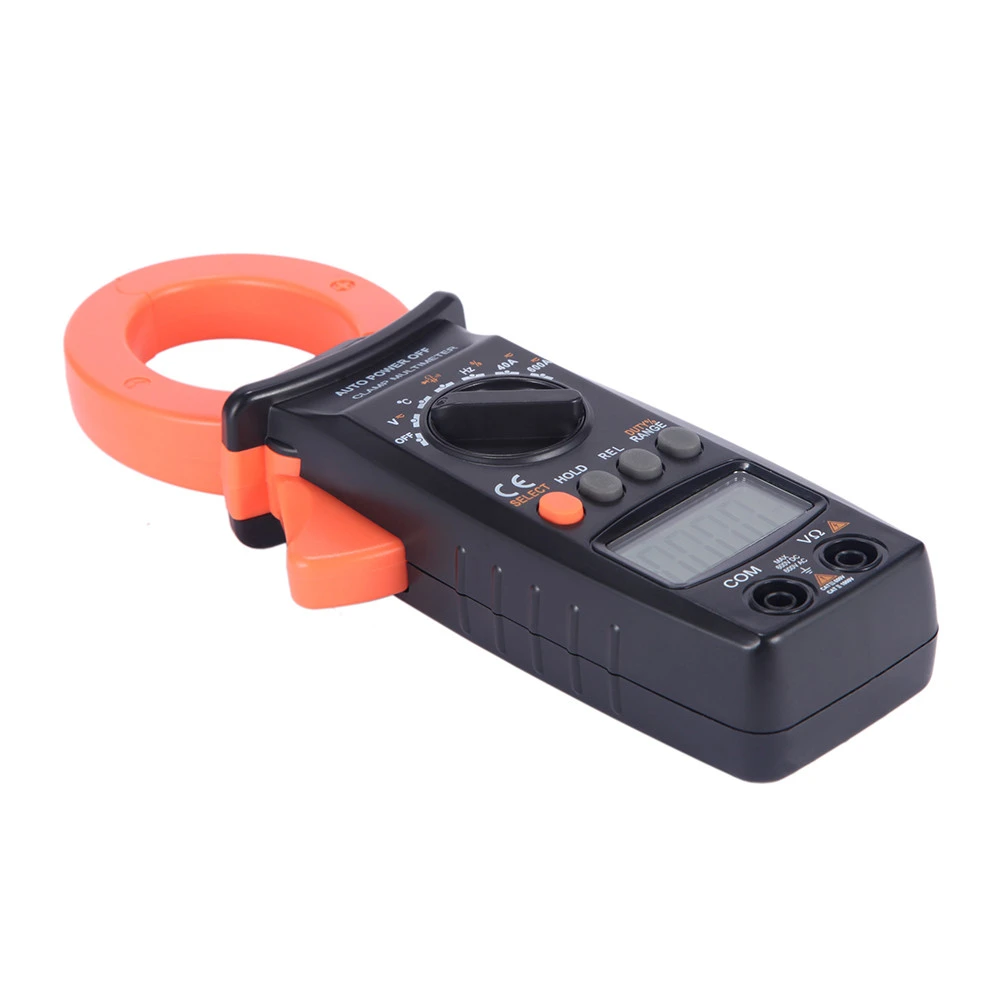 6056C+ RuoShui Digital Clamp Meter 4000 Counts Auto Range Resistance Capacitance Frequency 600A AC DC Clamp Multimeter