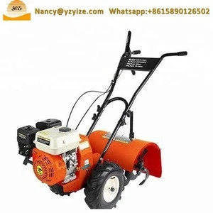 6.5hp mini power tiller / farm and garden cultivator with gasoline motor