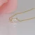Import 6.5x6.5mm 1.2ct princess cut moissanite necklace 14k yellow gold from China