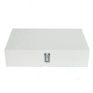 8 Grid Slot PVC Watch Display Box Case Product name and Light White Color watch case