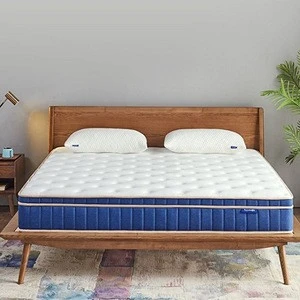 8 Inch Full Size Mattress - Individually Pocket Spring Hybrid Mattress in a Box Gel Memory Foam Euro Pillow Top for Sleep Cool