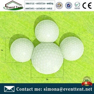 8m geo plans event dome tent for wedding party events