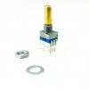 9mm carbon film rotary potentiometer with switch