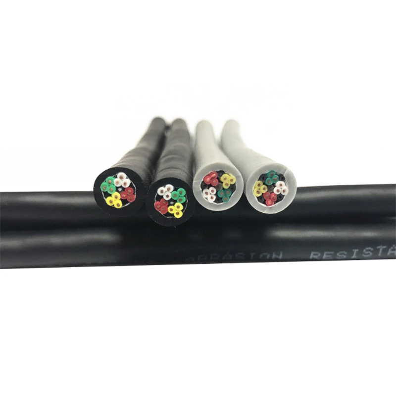 A08 H07RN-F For Flexible Cord Rubber Insulated Flexible Cable EPR Insulation CPE Jacket 2 Cord  Power Cable For Home Appliances