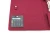 Import A4 fashional clipboard red cloth fabric material foldable multi-function file folder from China