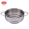 AAA high quality food dumpling large stainless steel steamer