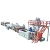 ABA Three Layers Co Extrusion Corrugated Sheet Making Machine1800mm PP