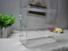 Acrylic Drawer Organizer and Storage Clear Desk Drawer Storage Case 3 Drawers Display Container