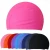 Import Adult Swim Cap Silicone Waterproof Cap Swimming Hat for Long and Short Hair from China