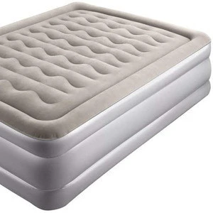 Air Mattress Double Size Inflatable Bed ,Portable Airbeds for Family,  Indoor &amp; Outdoor,Electric Pump 203 x 152 x 48 cm