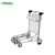 airport luggage trolley with hand brake