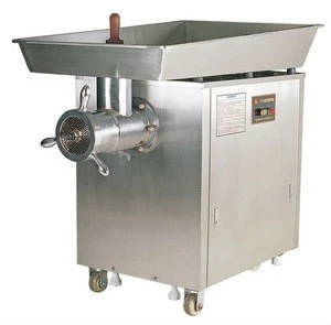 AISI 304 Stainless Steel Industrial Design Electric Manual Meat Mincer 32
