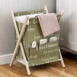 AliGan household folding laundry basket fabric clothing storage basket toy storage laundry basket
