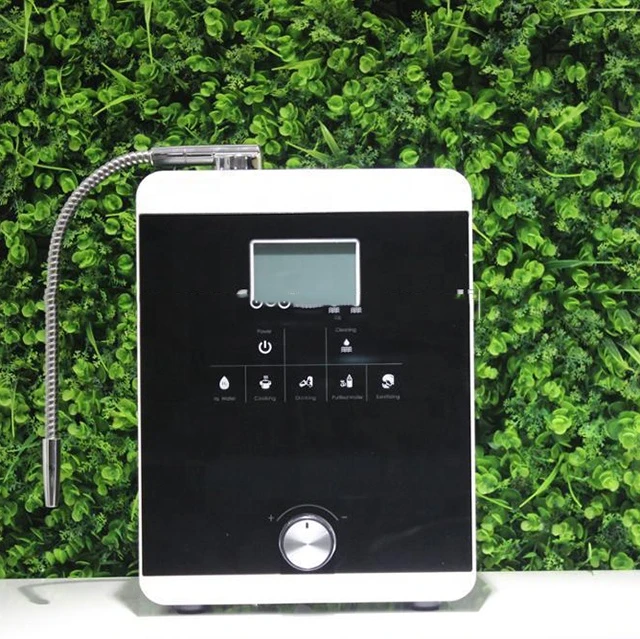 Alkaline Water Ionizer Hot Sale 11 Plates Purifier Machine Filtration System 3.8 Inch Colorful LCD Screen Water Dispenser