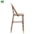 Import all-weather wicker/rattan french cafe bistro bar stool chairs -E6017 bar from China