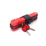 Alloy Steel Anti-Theft E Bike Rack Wheel Chain Lock Bicycle Scooter Motor Bike Anti Theft Lock Folding Bike Security Lock