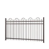 Aluminum railing systems black aluminum fence / China low price processed aluminum fence