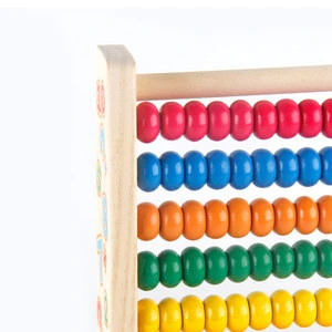 Amazon Best Selling Colorful Calculating Frame Toy New Design Developing Kids Math Operating Ability Wooden Educational Toys