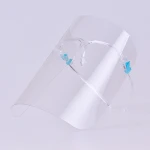 Anti Fog Durable Clear Face Shield Clarity Mask Combine Comfort Safe PET Plastic Reusable Transparent Clear Face Mask