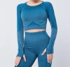 AOLA SeamlessSportwear Womens 2020 New Design Running Fitness Clothing Sets Gym Clothes Custom