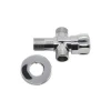 Artistic Quality Two-Way Angle Valves, Brass Valves Faucet Accessories