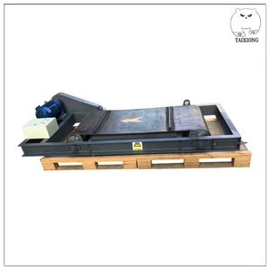 Auto Cleaning Iron Removing Permanent Magnetic Separator For Conveyor Belt