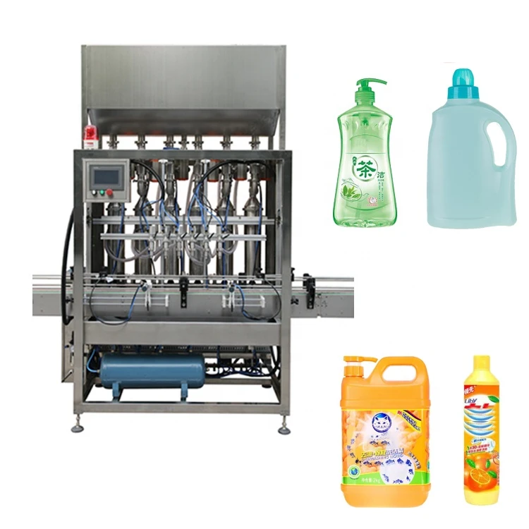 Automatic liquid filling machine for different viscosity liquid/bleaching agent/ toilet cleaner