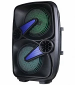 AVCROWNS CH-6605 double 6.5inch private model bluetooth speaker wireless with TWS subwoofer portable Speaker
