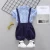 Import Baby Boys Clothes Dress Shirt with Bowtie + Suspender Shorts from China
