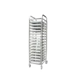 Bakery Cooling Rack Baking Tray Trolley With 30 Trays