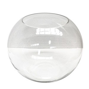 ball shaped  terrarium large Clear Glass Vase Fish Bowl