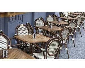 bamboo cafe shop chair restaurant used garden chair french bistro chair for hotel used