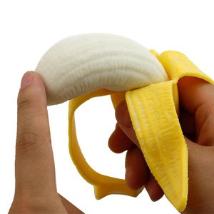 Banana Squishy Toys Squeeze Antistress Novelty Toy Stress Relief Venting Joking Decompression Funny Toys