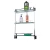 Import bathroom glass shelf with towel bar from China