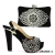 Import Beautiful bag Italian Red rhinestones shoes with matching bags in stock fashion shoes from China