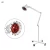 Import Beauty salon infrared heating lamp body massager infrared light therapy lamp from China