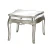 Import Bedroom furniture silver glass mirrored console table from China