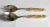 Import Bell handle salad spoon and fork from China