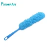 Bendable anti-static flexible microfiber extended dusters for cleaning
