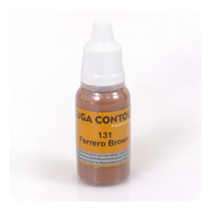 Best and Safe Tattoo ink LUGA CONTOUR machine pigment for Eyebrows (Ferrero Brown) Semi Permanent Make up