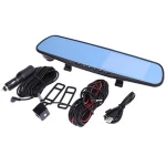 Best Price car DVR 4.3" LCD FHD 1080p car black box Dual Lens T507 Car Video Mirror Dashcam With Reverse Camera