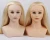 Import Best Selling 613# Blond Real Human Hair Mannequin Training Head For Make Up/Hair Styling/Hair Cutting/Hair Dyeing Practice from China