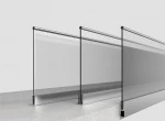 Best selling high quality stainless steel frameless glass balustrade