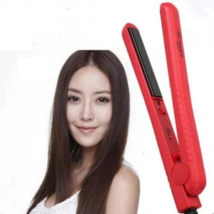 Best Selling Promotion mini flat iron 0.9 Mini flat iron mini Ceramic Hair Straightener with cool tips