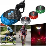 Bicycle Cycling Flashing Tail Light 5 LEDs Lamp 7 Modes Mountain Bike Safety Warning Back Flashlight