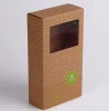 Biodegradable brown kraft paper packaging box Custom logo towel retail sliding drawer packing boxes